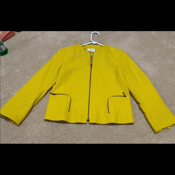 Akris Punto Jackets & Blazers - Akris Punto Mustard Yellow Jacket
